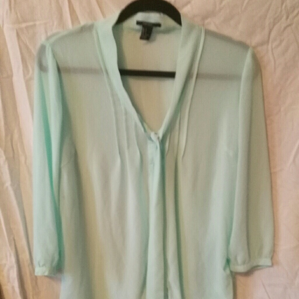 Forever 21 oversized blouse